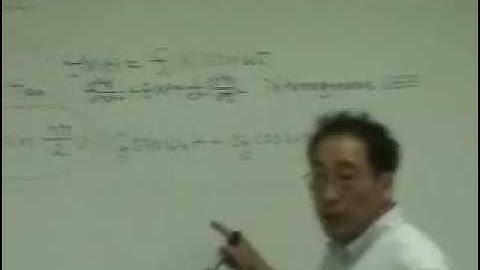 [Lecture 27-4: Vibration of Beam 2] Mechanical Vibration by Prof. Yang-Hann Kim at KAIST