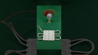 electric current #light #DC motor