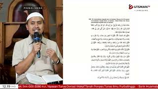 LIVE  Al-Adabul Mufrod | Do'a - Do'a Nabi ﷺ  | Hadits No.699 Bag.2 - Ustadz Abdullah Zaen, Lc. M.A.