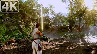 Prehistoric Jungle Battle! - Star Wars Battlefront 2 Gameplay | 4K