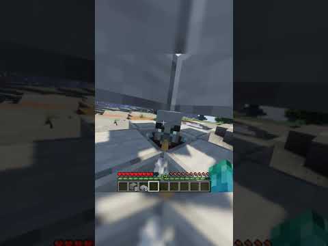 How To Tame A Pillager IN Minecraft #shorts