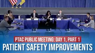 PTAC | Targeting Improvements in Patient Safety Presentation | June 15, 2026 | 1/7
