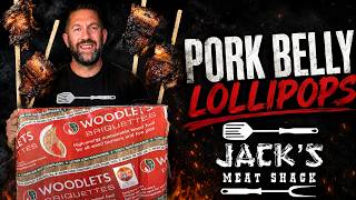 Cherry & Black Pepper Pork Belly Lollipops | The Ultimate BBQ Bite