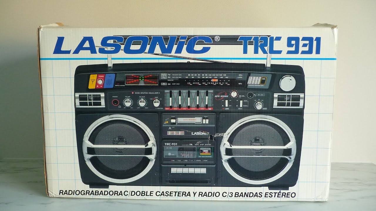 LASONIC TRC-931 Stereo Cassette Recorder 3rd Generation - YouTube