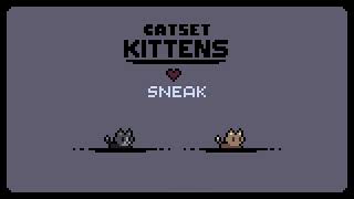 CATSET KITTENS: Pixel-art kitten sprite pack