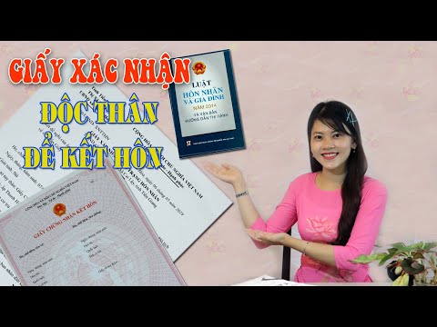 Video Thủ tục xác nhận độc thân cho người cư trú qua nhiều... - youtube