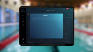 How to analyse a swimmer's workout in Swimtraxx Team screenshot 5
