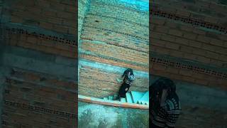 THE ANGRY SERBIAN DANCING LADY IS IN THIS HOUSE #horror #parkourescape #parkour #shorts