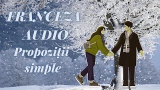 Franceza AUDIO (24) -🌴 Sa ne relaxam cu Propozitii Simple in Franceza - Franceza online incepatori