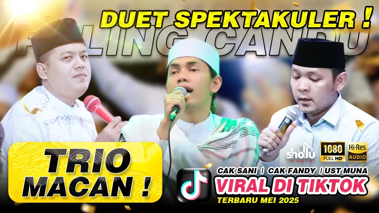 🔴🔵 SHOLAWAT CAK FANDY UST MUNA CAK SANI NADA TINGGI !! SHOLAWAT NADA TINGGI TERBARU | FULL 1 JAM