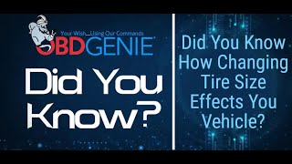 Did You Know How Changing Tire Size Effects You Vehicle? How To Change Tire Size Correctly Upsizing And Downsizing Tires