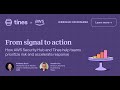 How AWS Security Hub and Tines Help Security Teams Prioritize Risk and Accelerate Response