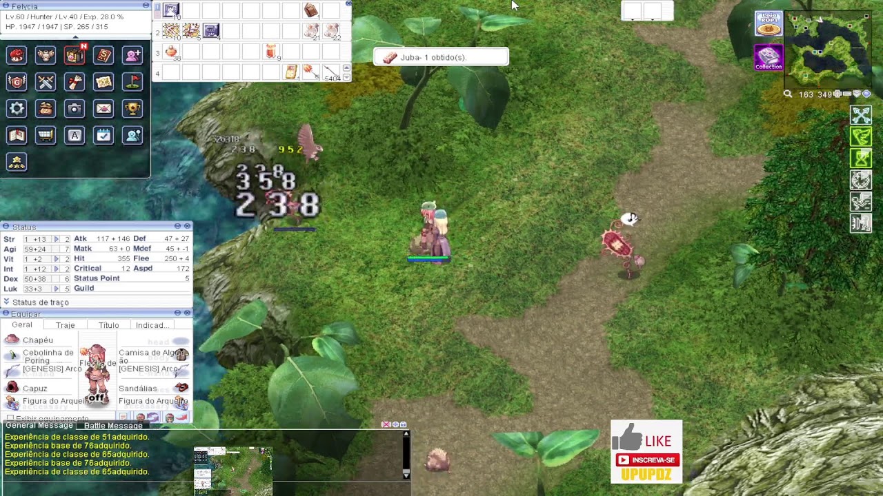 Ragnarok Landverse America, Com Auto, LVL 59 Hunter/caçador