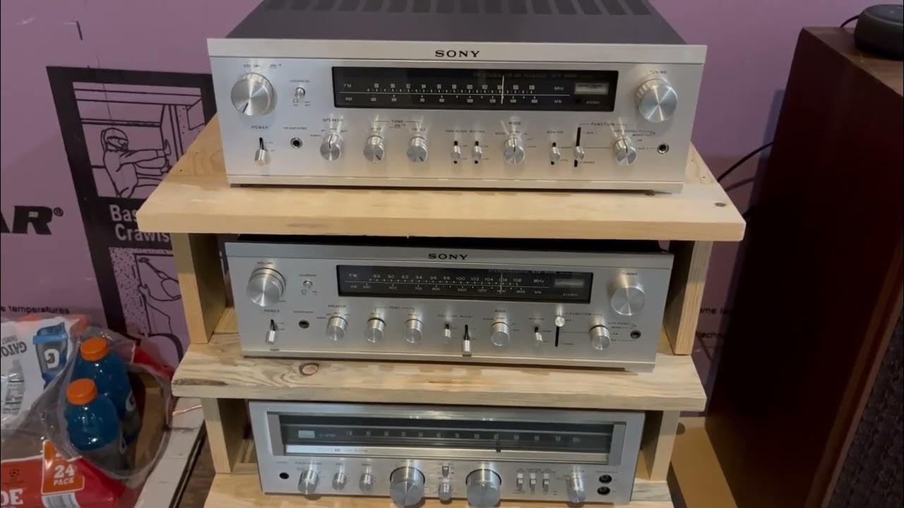 Sony STR 6055 Stereo Receiver Repair Part 3 Wrapping Things Up YouTube