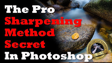 Only the Pros know this Top Secret Sharpening Technique in Photoshop