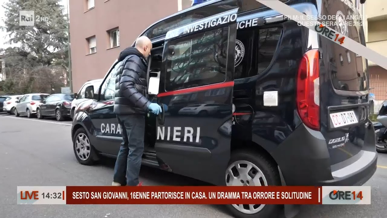 Sesto San Giovanni, 16enne partorisce in casa, neonato trovato morto sul balcone - Ore 14 del 31/01/