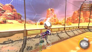 Side wall redirect with titanium white Close Encounter!