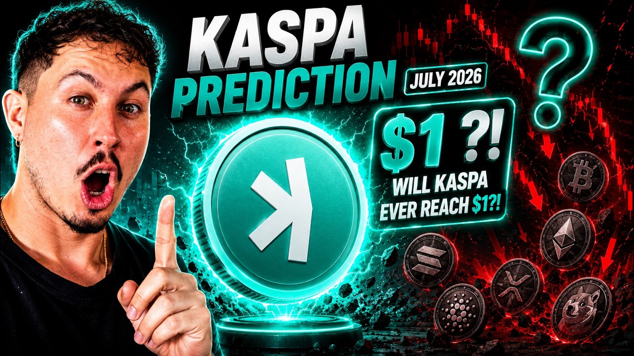 KASPA Crypto Price Prediction July 2026, Will KASPA Ever Reach $1?!