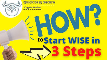 📢How to Start WISE in 3 Steps! 🦊 Crypto Wallet 🦄Buy Eth & Swap 🚀Stake & Earn ✅Quick Easy Secure💚