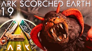 MANTICORE & ALPHA WYVERN BATTLE! Ark Scorched Earth Ascended E19