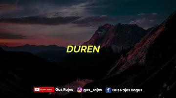 AYU VIONA - DUREN (DUDA KEREN) VIDEO LIRIK OFFICIAL