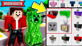 BROOKHAVEN'da MİNECRAFT Karakteri Yapmak! *BEDAVA KOD*