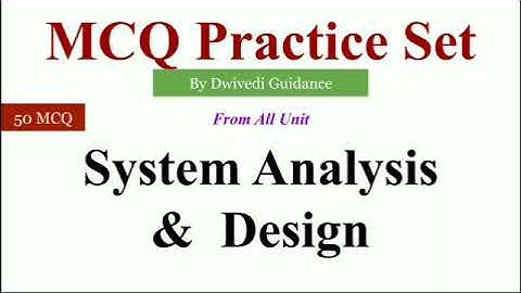 system analysis and design mcq | mcq on system analysis and design | sad mcq | mcq on sad |mcq