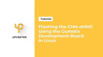 Flashing the CM4 eMMC using the Gumstix Development Board in Linux