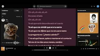 Las consecuencias letra - jaze - spotify
