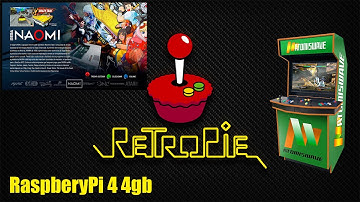 RaspberryPi 4 4GB - NAOMI & ATOMISWAVE Fighting Games