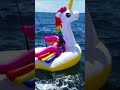 LOST FLORIDA MAN ATTACHED to SHARK 8 MILES OFFSHORE  Found on UNICORN FLOATY! #Shorts