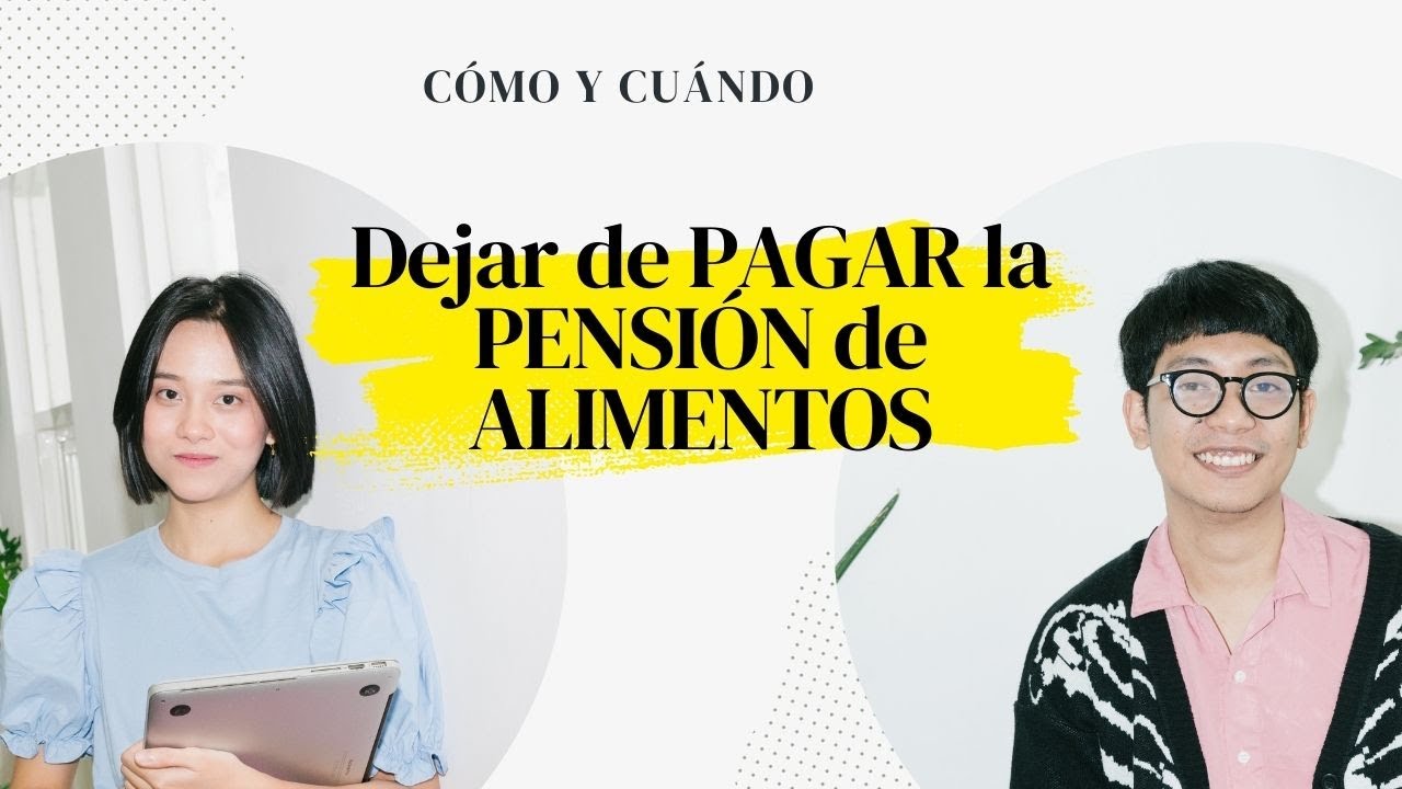 💡 ¿Puedo dejar de pagar la pensión de alimentos a mi hijo si está trabajando? 💡