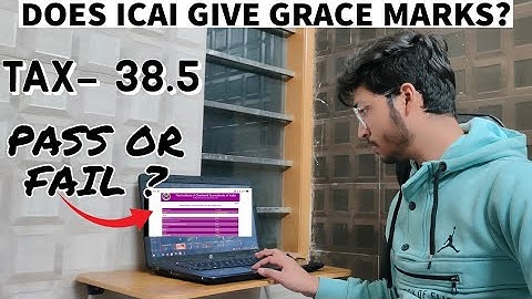 DOES ICAI GIVE GRACE MARKS ? PASS OR FAIL || MY CERTIFIED ANSWER SHEET FOR CA INTER ||