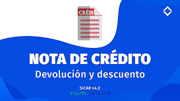 Como lançar nota de crédito?
