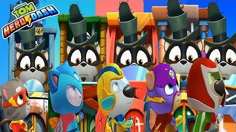 Talking Tom Hero Dash Walkthrough Gameplay Part 1 - Super Tom ( Android, iOS) HTG26UYT
