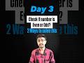 Even or Odd in 30 Sec | Daily Coding Series | Engineering Marathi