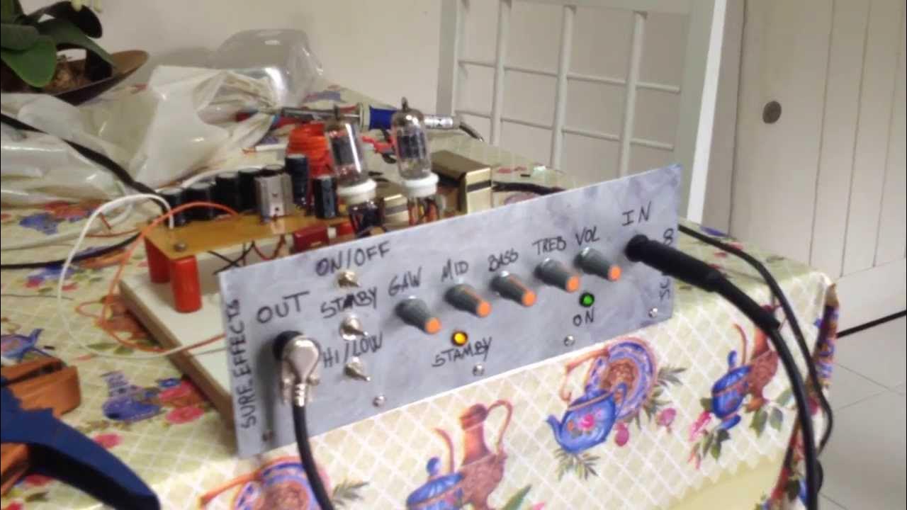 Segundo Teste Preamp JCM 800 HANDMADE YouTube