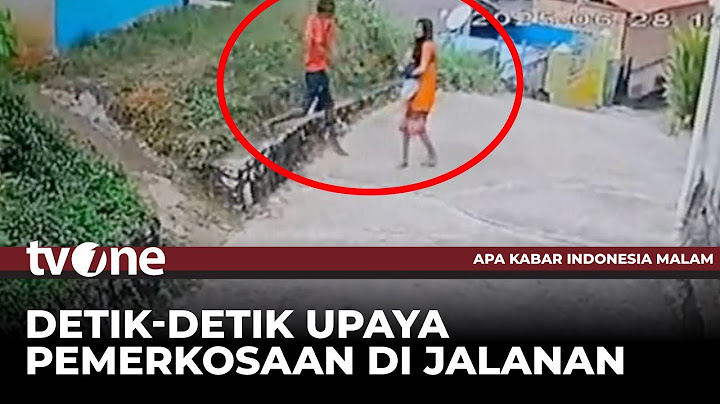 Tak Kuat Menahan Nafsu, Pria di Sorong Berupaya Memperkosa Wanita di Jalanan | AKIM tvOne
