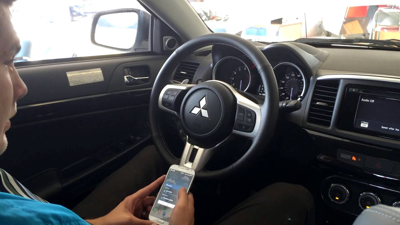 Set Up Bluetooth In Your Mitsubishi Hands Free Driving YouTube
