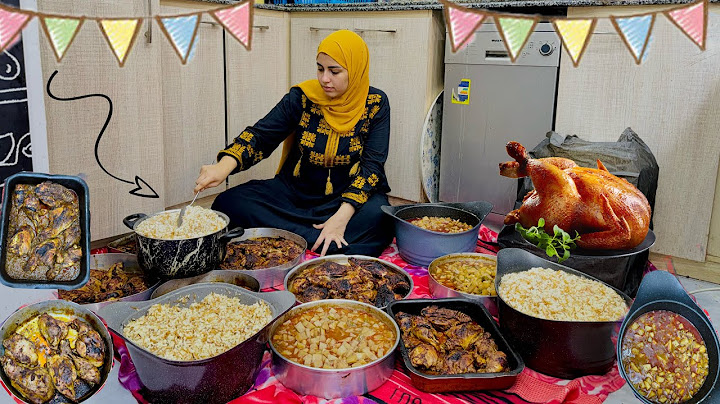 واخييييرا عملت اكبر عزومة في رمضان ل60 فرد💃هي دي الوليمه اللي تستاهل كل التعب🥳منتهي السعاده والحب