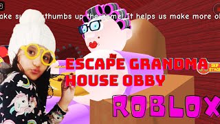 Escape Grandma House Obby | Roblox | Horror Game | #roblox #games screenshot 5