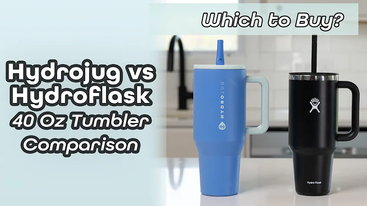 Which to Buy? Hydroflask vs Hydrojug Traveler 40 Oz Tumblers Compared