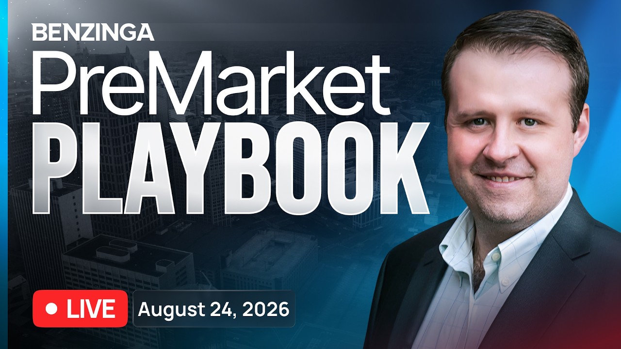 $NVDA Earnings Week: Futures Slip Before Jackson Hole | PreMarket Playbook | August 24, 2026