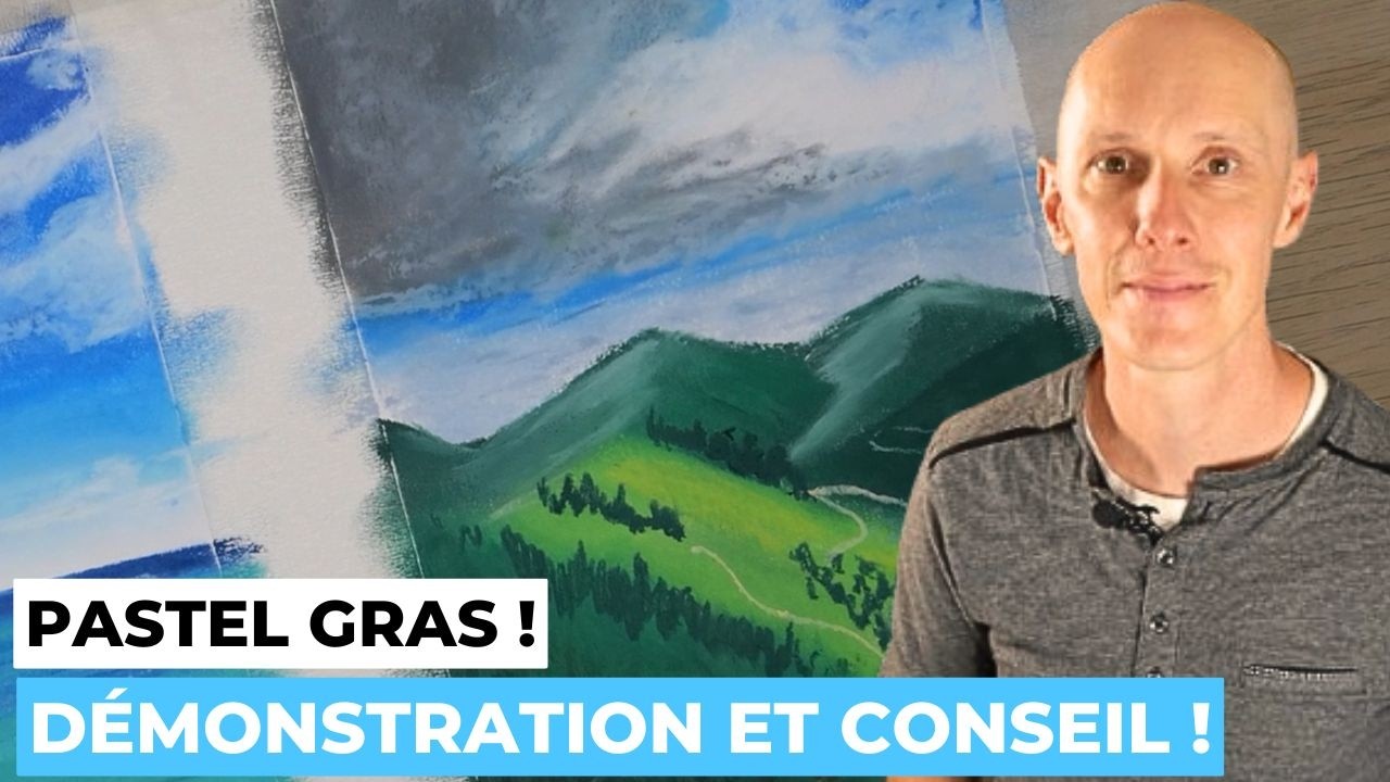 Comment réaliser un paysage au pastel gras !