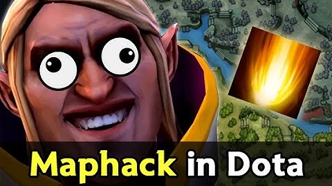 Maphack + auto Sun Strike — beware of cheaters in Dota