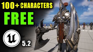 Unreal Engine 5.2 - FREE Paragon Assets (REVIEW)