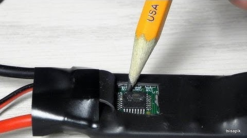 HK TY-P1 25A ESC SimonK Flashing with bs.hex using the HK Atmel Flashing Tool