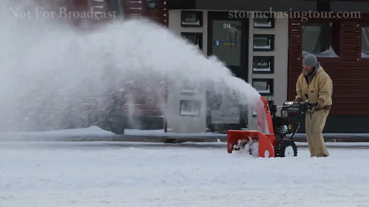 12-14-2022 Ogallala, Nebraska - Residents Dig Out as Blizzard Warning Continues