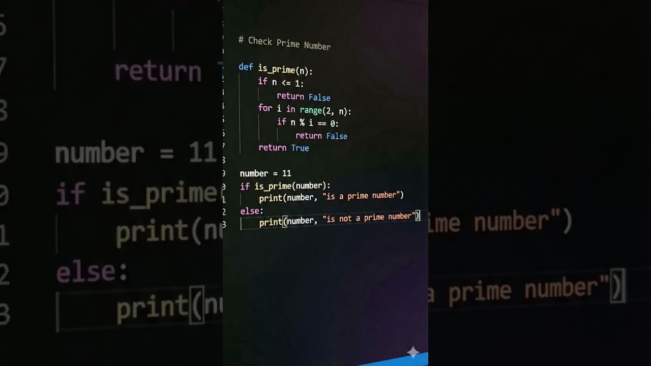 Check Prime Number Through Python @Co-Coder
