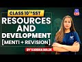 Resources And Development Class 10 Menti Quiz And Revision Class 10 Social Science Term 1 Exam mp3